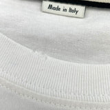 グッチ GUCCI 猫Tシャツ 492347 ホワイト コットン メンズ 半袖Ｔシャツ