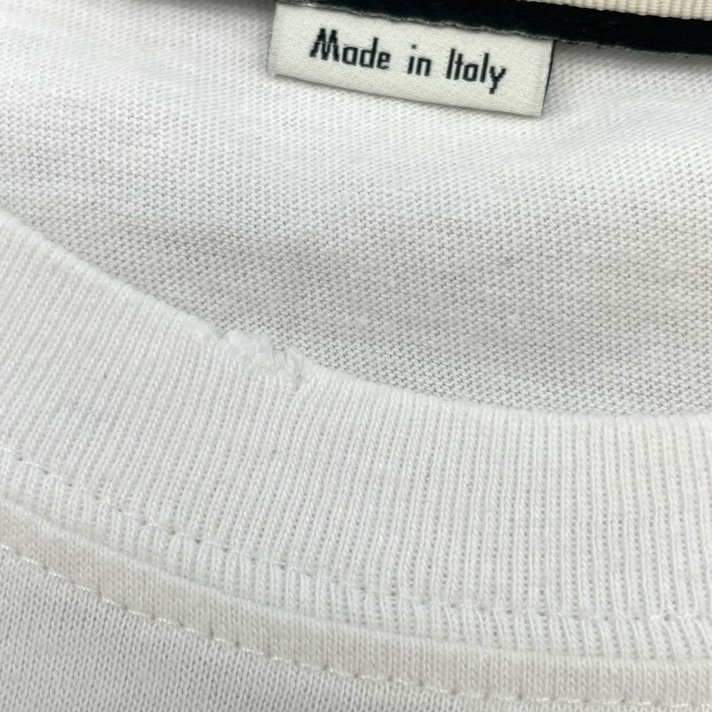 グッチ GUCCI 猫Tシャツ 492347 ホワイト コットン メンズ 半袖Ｔシャツ