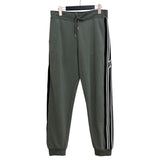 エルメス HERMES ランHサイドラインスウェットパンツ カーキ コットン メンズ その他ボトムス