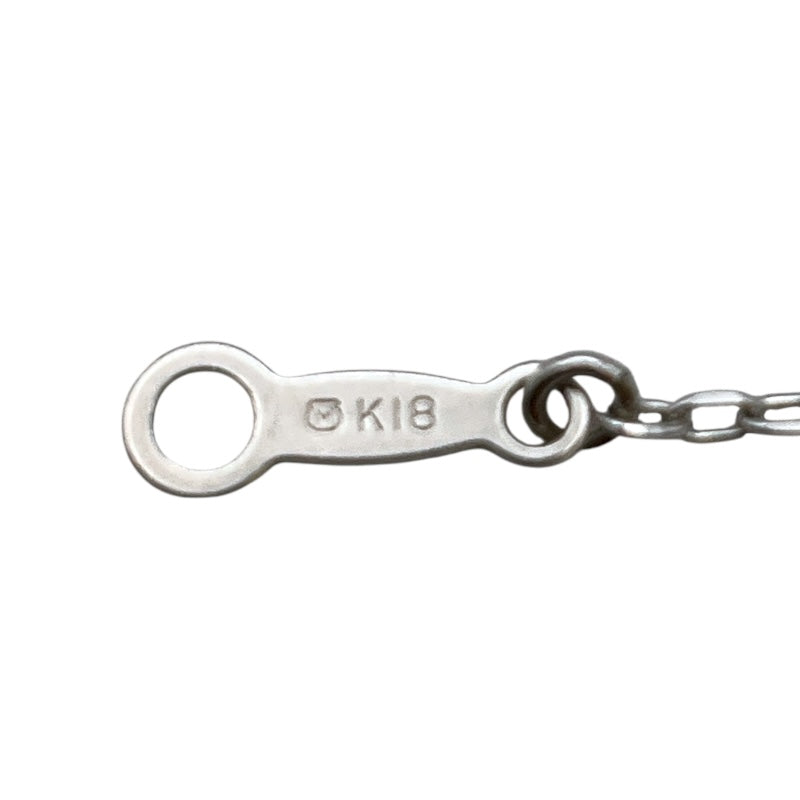 ミキモト MIKIMOTO ﾈｯｸﾚｽ シルバー K18WG アクセサリー