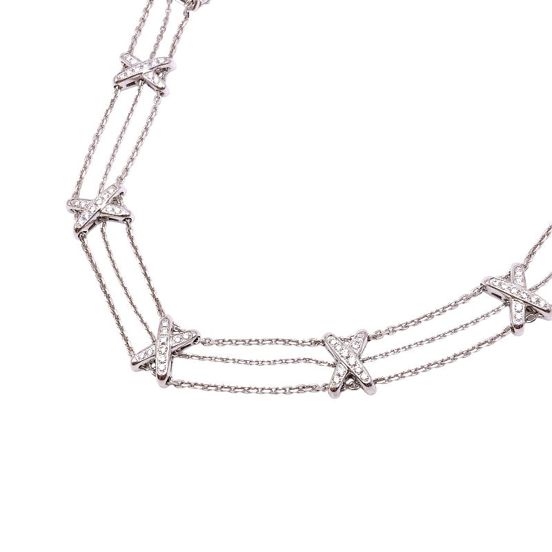 ショーメ CHAUMET リアンネックレス K18ホワイトゴールド ジュエリー