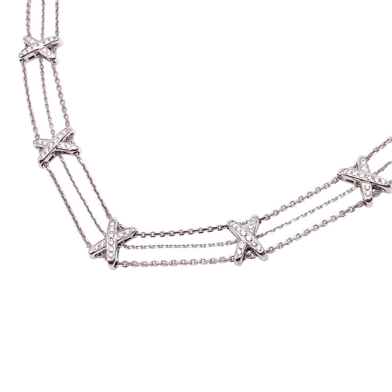 ショーメ CHAUMET リアンネックレス K18ホワイトゴールド ジュエリー