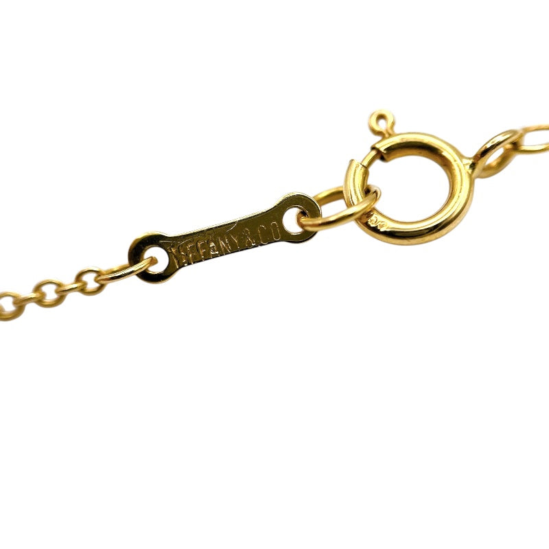 ティファニー TIFFANY＆CO オープンハードダイヤネックレス ゴールド K18/ダイヤモンド ジュエリー