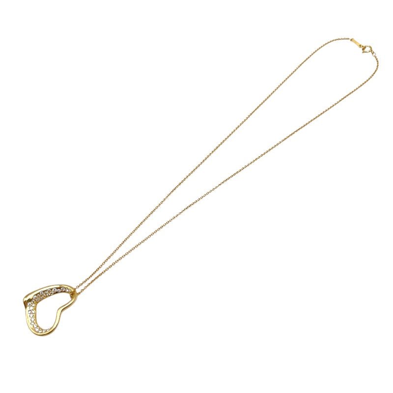 ティファニー TIFFANY＆CO オープンハードダイヤネックレス ゴールド K18/ダイヤモンド ジュエリー