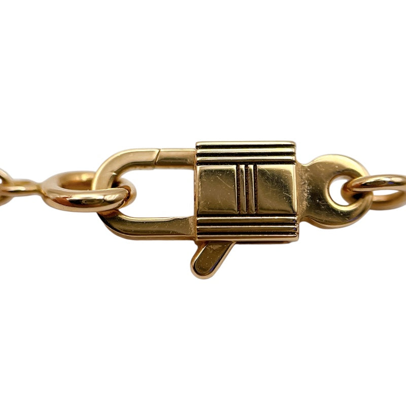 エルメス HERMES アミュレットカデナダイヤネックレス K18ピンク