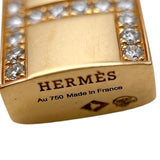 エルメス HERMES アミュレットカデナダイヤネックレス K18ピンクゴールド ジュエリー