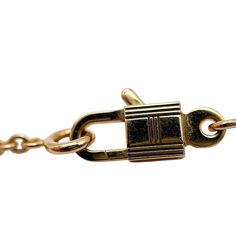 エルメス HERMES アミュレットカデナダイヤネックレス K18ピンクゴールド ジュエリー