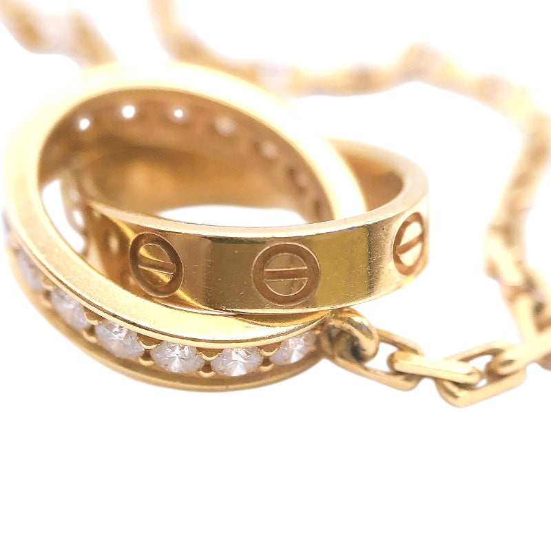 カルティエ Cartier ベビーラブダイヤネックレス イエローゴールド 750/ダイヤモンド ダイヤモンド ジュエリー