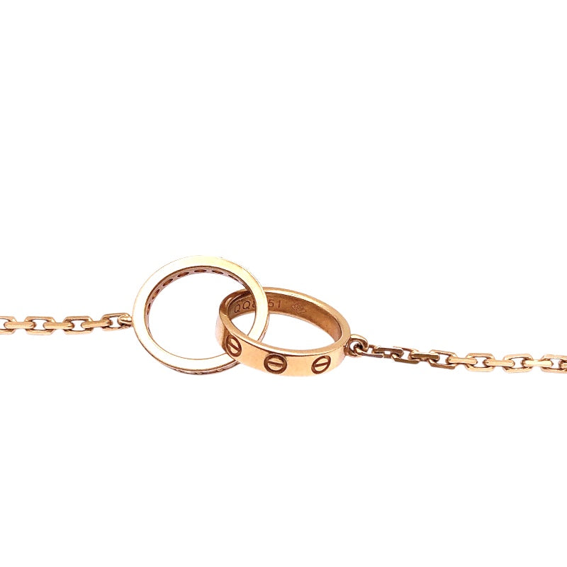 カルティエ Cartier ベビーラブダイヤネックレス イエローゴールド 750/ダイヤモンド ダイヤモンド ジュエリー