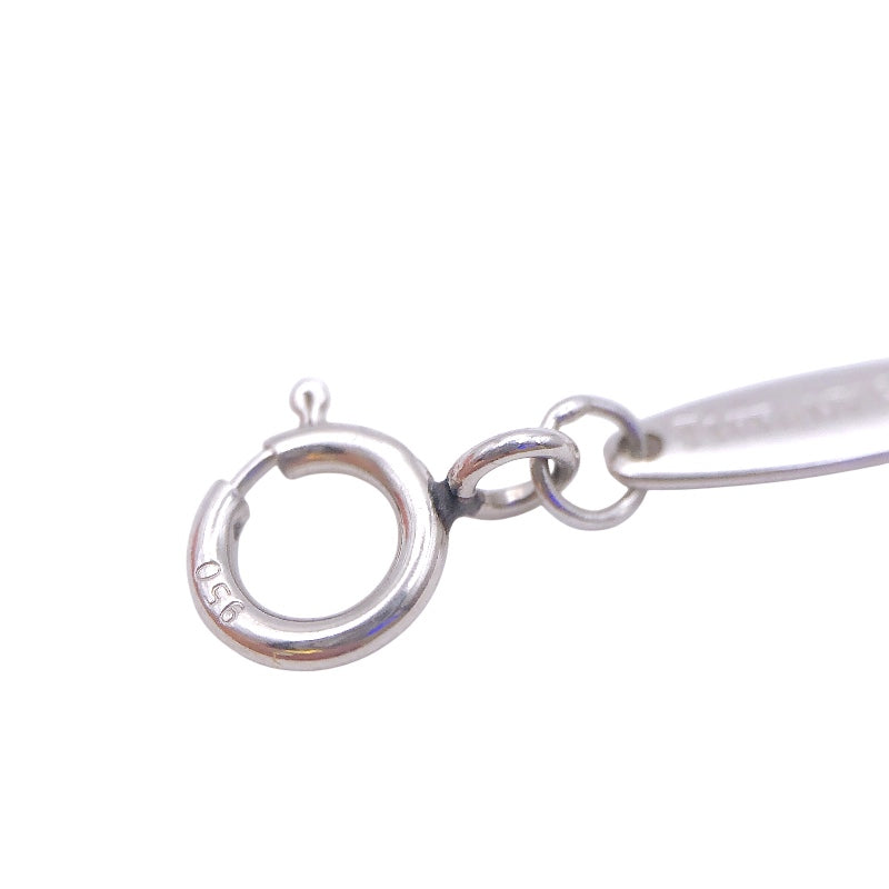 ティファニー TIFFANY＆CO バイザヤードネックレス Pt950/3PD ジュエリー