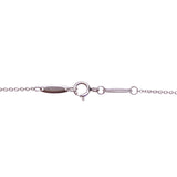 ティファニー TIFFANY＆CO バイザヤードネックレス Pt950/3PD ジュエリー