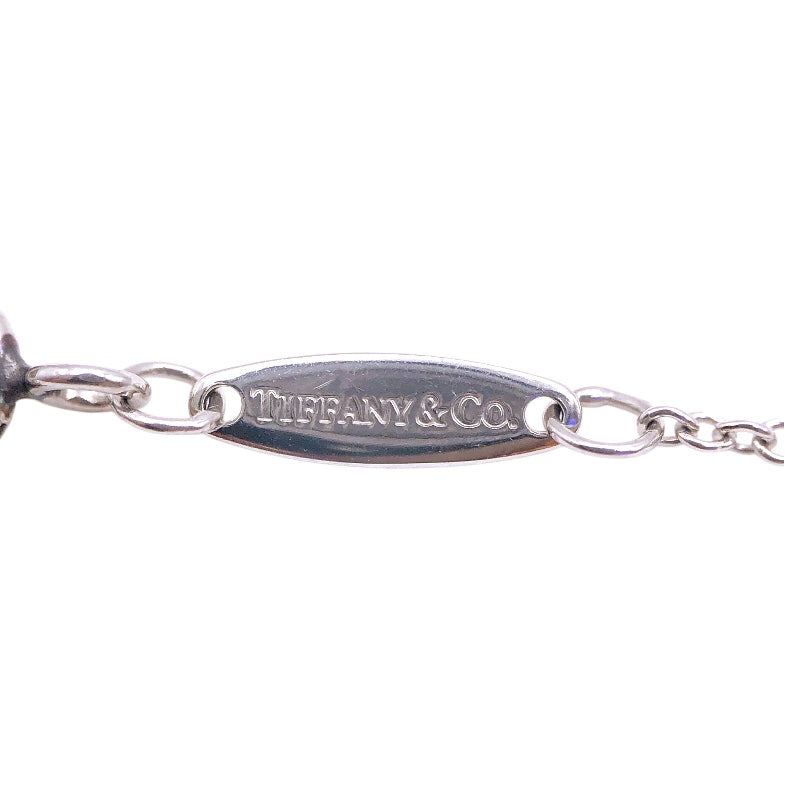 ティファニー TIFFANY＆CO バイザヤードネックレス Pt950/3PD ジュエリー