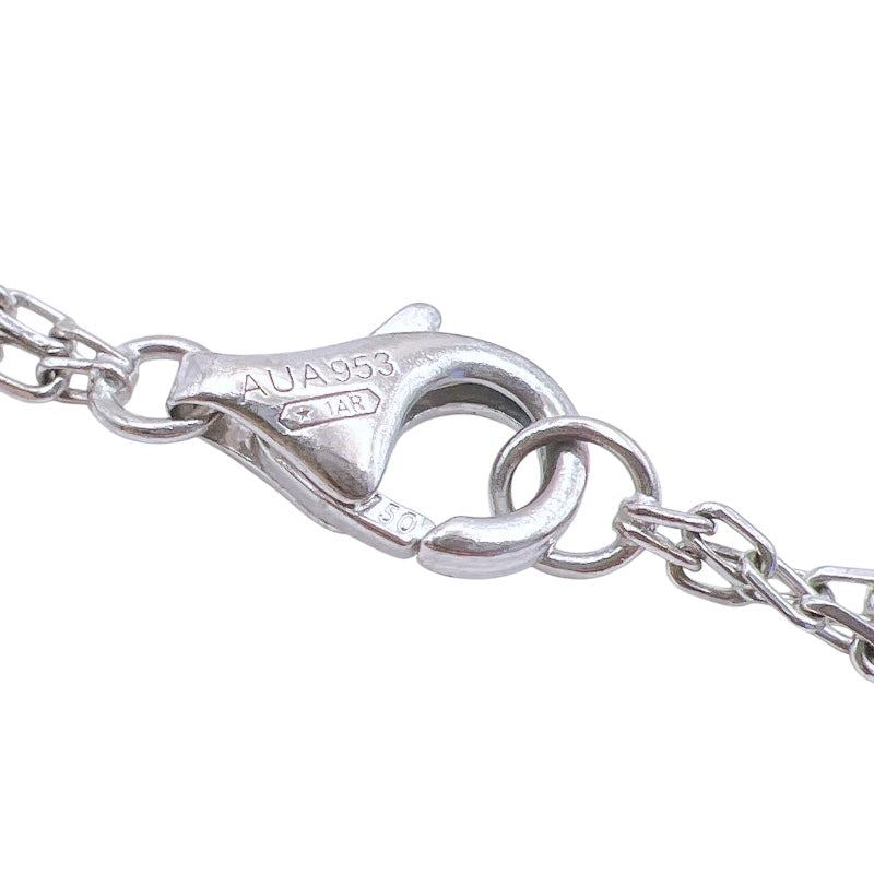 ティファニー TIFFANY＆CO ラブサークルブレス2Pダイヤ K18WG ジュエリー