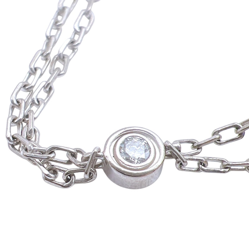 ティファニー TIFFANY＆CO ラブサークルブレス2Pダイヤ K18WG ジュエリー