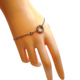 ティファニー TIFFANY＆CO ラブサークルブレス2Pダイヤ K18WG ジュエリー