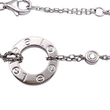 ティファニー TIFFANY＆CO ラブサークルブレス2Pダイヤ K18WG ジュエリー