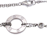 ティファニー TIFFANY＆CO ラブサークルブレス2Pダイヤ K18WG ジュエリー