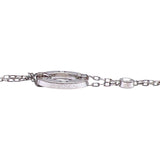 ティファニー TIFFANY＆CO ラブサークルブレス2Pダイヤ K18WG ジュエリー