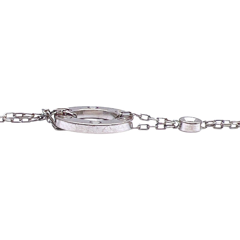 ティファニー TIFFANY＆CO ラブサークルブレス2Pダイヤ K18WG ジュエリー