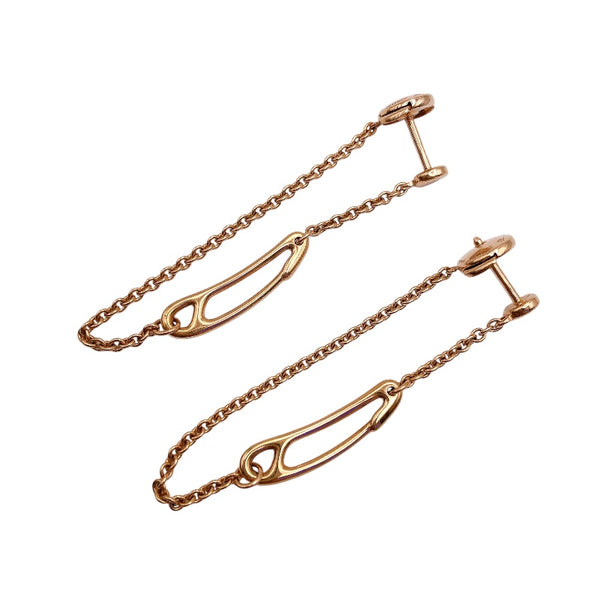 エルメス HERMES イヤリング 750PG ジュエリー