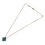 ヴァンクリーフ＆アーペル Van Cleef & Arpels ヴィンテージアルハンブラネックレス ゴールド Au750 ダイヤモンド ジュエリー