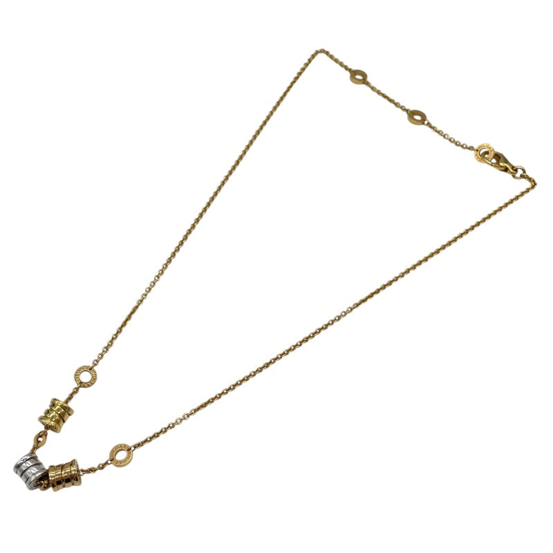 ブルガリ BVLGARI ビーゼロワンエレメントネックレス ゴールド/ホワイトゴールド/ピンクゴールド Au750 ジュエリー