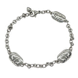 ブルガリ BVLGARI パレンテシブレスレット K18WG ジュエリー