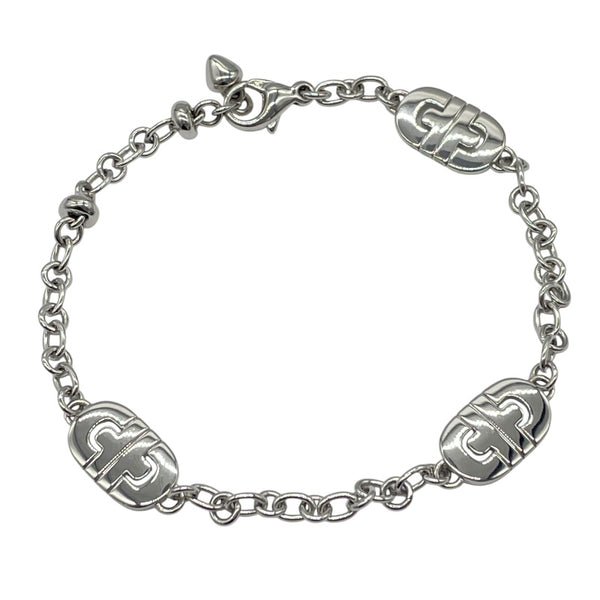 ブルガリ BVLGARI パレンテシブレスレット K18WG ジュエリー