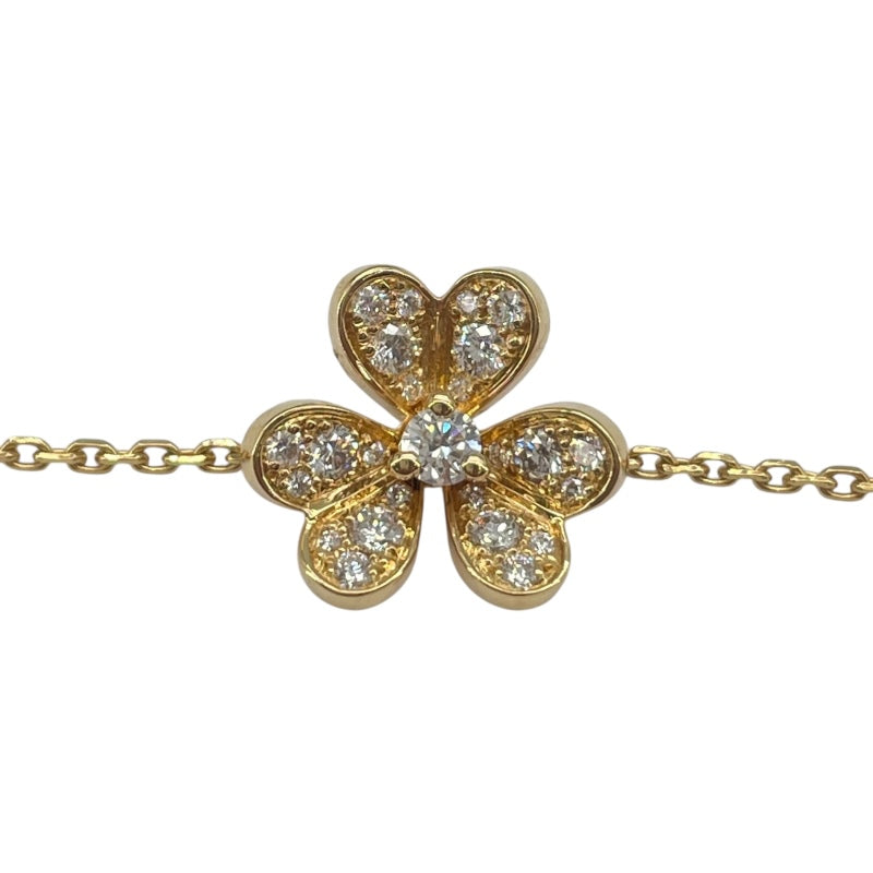 ヴァンクリーフ＆アーペル Van Cleef & Arpels フリヴォルミニダイヤブレス K18YG ジュエリー