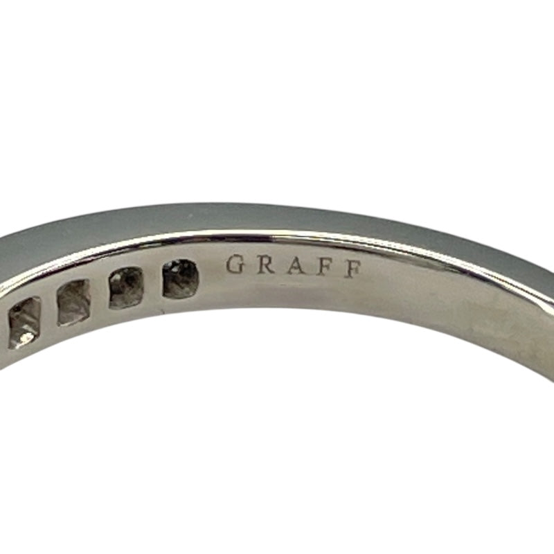 グラフ GRAFF フレーム ラウンド ダイヤモンド エンゲージメントリング プラチナ Pt950 ダイヤモンド ジュエリー