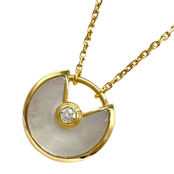 カルティエ Cartier アミュレットドゥカルティエネックレス 750/マザーオブパール ジュエリー