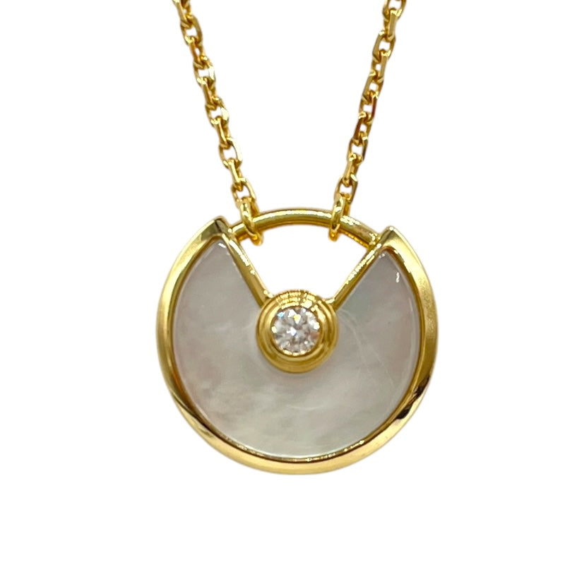 カルティエ Cartier アミュレットドゥカルティエネックレス 750/マザーオブパール ジュエリー