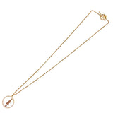 エルメス HERMES サークルラウンドネックレス 750PG/ダイヤモンド ジュエリー