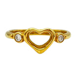 ティファニー TIFFANY＆CO オープンハートリング 18K ジュエリー