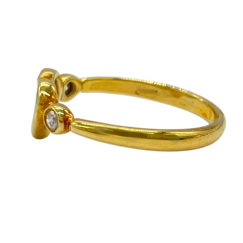ティファニー TIFFANY＆CO オープンハートリング 18K ジュエリー