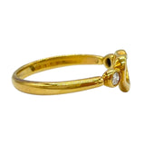 ティファニー TIFFANY＆CO オープンハートリング 18K ジュエリー