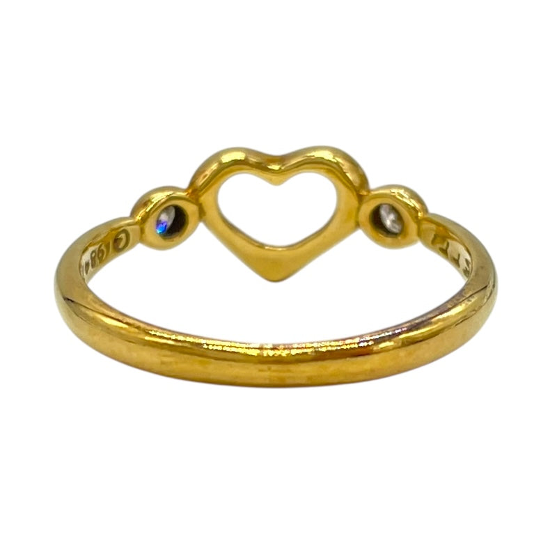 ティファニー TIFFANY＆CO オープンハートリング 18K ジュエリー