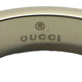 グッチ GUCCI アイコンプリントリング 750WG ジュエリー