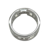 ティファニー TIFFANY＆CO アトラスオープンリング 750WG/ダイヤモンド ジュエリー