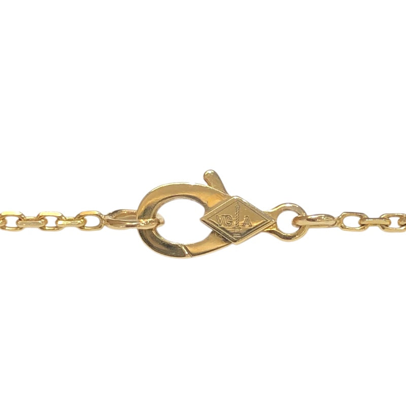 ヴァンクリーフ＆アーペル Van Cleef & Arpels ヴィンテージアルハンブラ ネックレス 750YG マラカイト ジュエリー