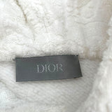 クリスチャン・ディオール Christian Dior オブリーク総柄 テリーコットン スウェットパーカー 013J605C0607 ホワイト コットン メンズ パーカー