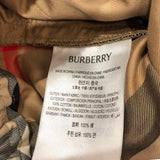 バーバリー BURBERRY チェック柄ワイドイージーパンツ 8085656 ベージュ コットン コットン レディース パンツ