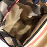 バーバリー BURBERRY チェック柄ワイドイージーパンツ 8085656 ベージュ コットン コットン レディース パンツ