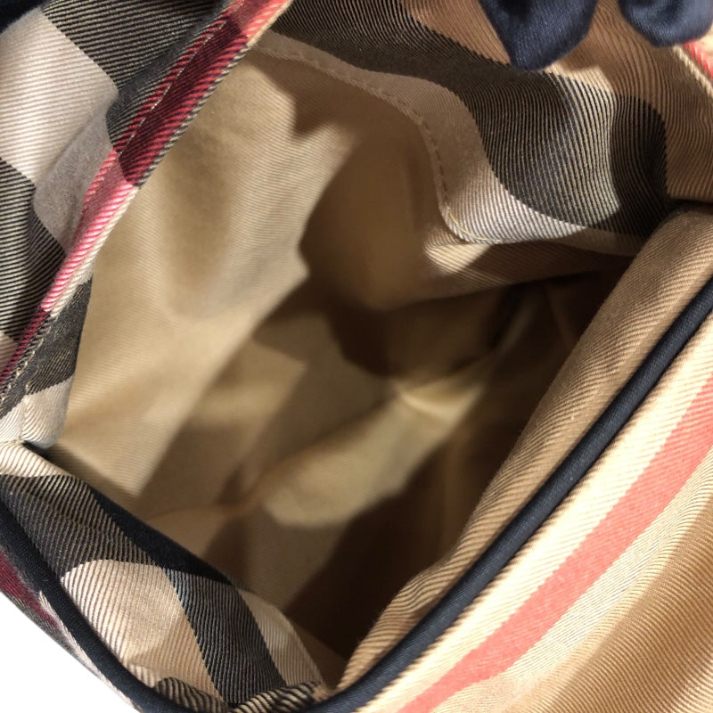 バーバリー BURBERRY チェック柄ワイドイージーパンツ 8085656 ベージュ コットン コットン レディース パンツ