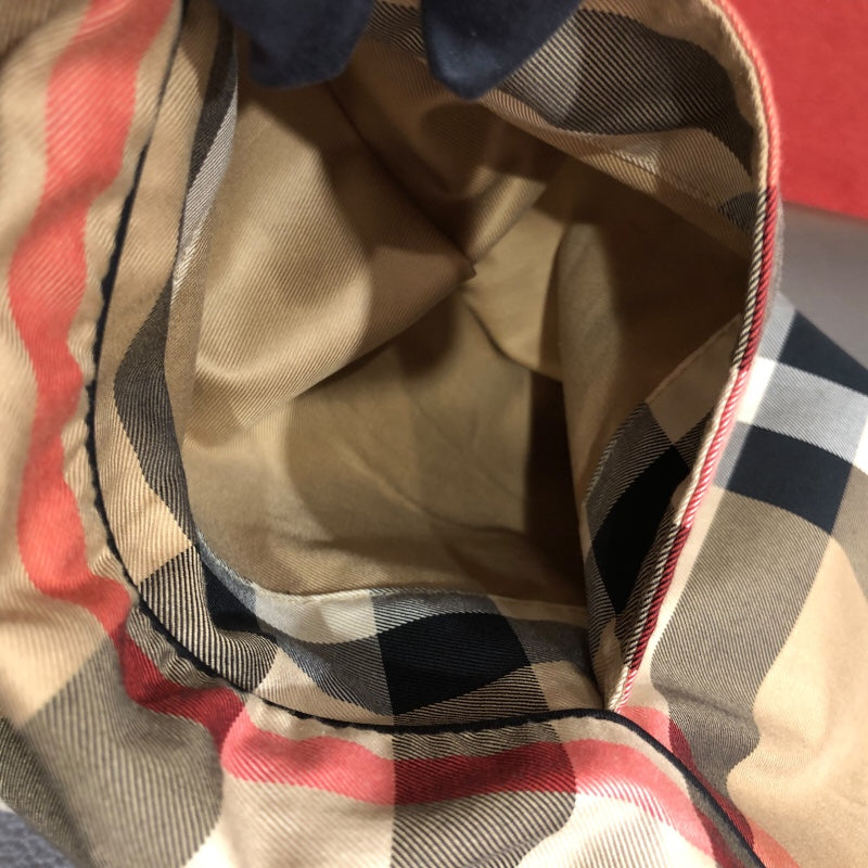 バーバリー BURBERRY チェック柄ワイドイージーパンツ 8085656 ベージュ コットン コットン レディース パンツ