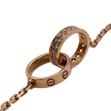 カルティエ Cartier ベビーラブダイヤネックレス K18ピンクゴールド ジュエリー