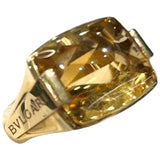 ブルガリ BVLGARI アレグラ シトリン リング K18YG シトリン ジュエリー