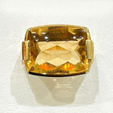 ブルガリ BVLGARI アレグラ シトリン リング K18YG シトリン ジュエリー