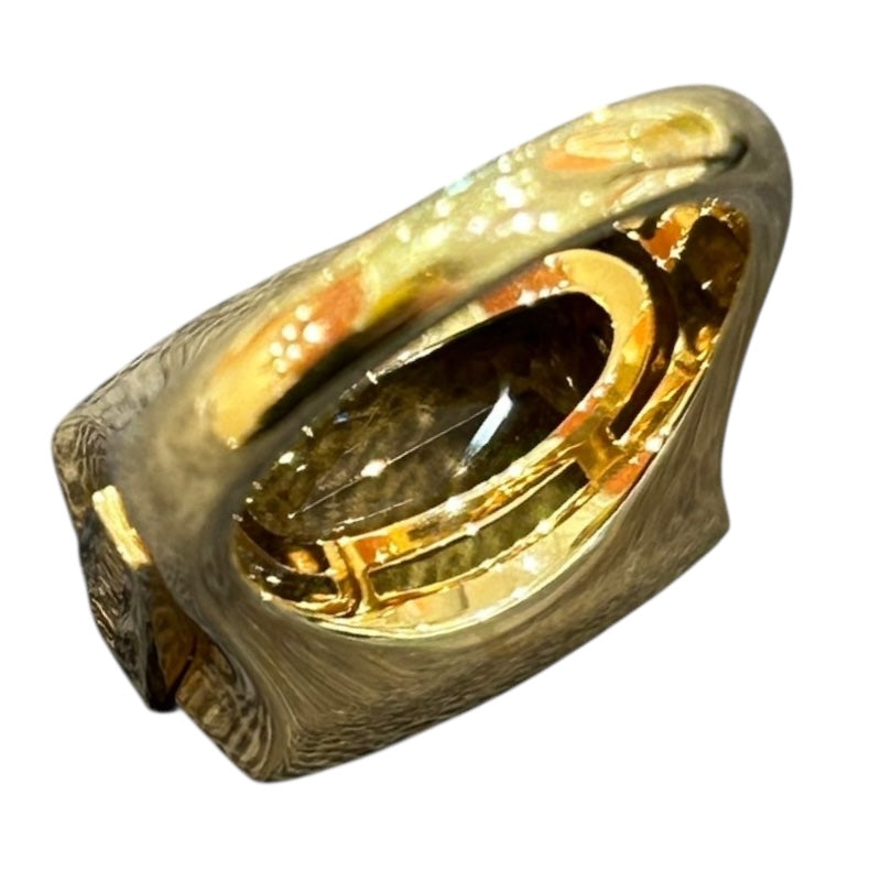 ブルガリ BVLGARI アレグラ シトリン リング K18YG シトリン ジュエリー
