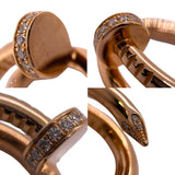 カルティエ Cartier ジュストアンクルダイヤリング　 K18ピンクゴールド K18PG ダイヤモンド ジュエリー